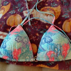 Colorful Paisley Bikini Top VICTORIAS SECRET